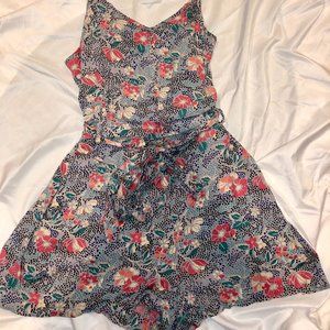 Floral Summer Romper Jumpsuit